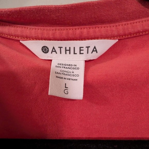 Athleta Coral Muscle Tank Size L - Picture 2 of 4